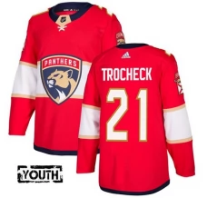 Lasten Florida Panthers Vincent Trocheck 21 Pelipaita Punainen Authentic