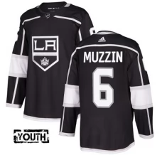 Lasten Los Angeles Kings Jake Muzzin 6 Pelipaita Musta Authentic