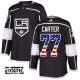 Lasten Los Angeles Kings Jeff Carter 77 Pelipaita USA Flag Fashion Musta Authentic