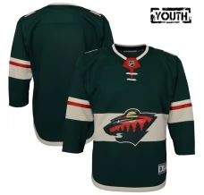 Lasten Minnesota Wild Blank Pelipaita Vihreä Premier Koti