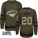 Lasten Minnesota Wild Ryan Suter 20 Pelipaita Camo Green Authentic