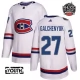 Lasten Montreal Canadiens Alex Galchenyuk 27 Pelipaita 2017 100 Classic Patch Valkoinen Authentic