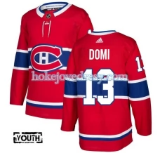 Lasten Montreal Canadiens Max Domi 13 Pelipaita Punainen Authentic