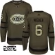 Lasten Montreal Canadiens Shea Weber 6 Pelipaita Camo Green Authentic