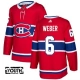 Lasten Montreal Canadiens Shea Weber 6 Pelipaita Punainen Authentic