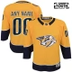 Lasten Nashville Predators Custom Pelipaita Keltainen Premier Koti