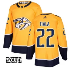 Lasten Nashville Predators Kevin Fiala 22 Pelipaita Kulta Authentic
