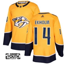 Lasten Nashville Predators Mattias Ekholm 14 Pelipaita Kulta Authentic