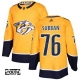 Lasten Nashville Predators P.K Subban 76 Pelipaita Kulta Authentic