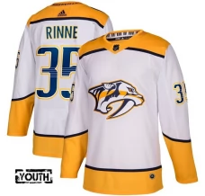 Lasten Nashville Predators Pekka Rinne 35 Pelipaita 2018-19 Valkoinen Authentic