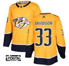 Lasten Nashville Predators Viktor Arvidsson 33 Pelipaita Kulta Authentic