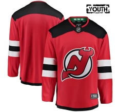 Lasten New Jersey Devils Blank Pelipaita Punainen Breakaway Koti