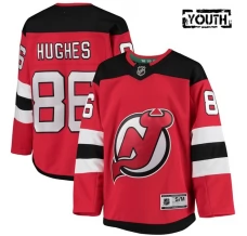 Lasten New Jersey Devils Jack Hughes 86 Pelipaita Punainen Premier Koti