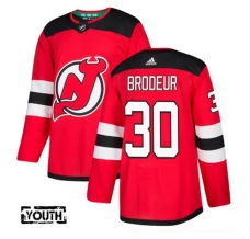Lasten New Jersey Devils Martin Brodeur 30 Pelipaita Punainen Authentic