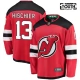 Lasten New Jersey Devils Nico Hischier 13 Pelipaita Punainen Breakaway Koti