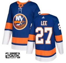 Lasten New York Islanders Anders Lee 27 Pelipaita Sininen Authentic