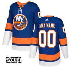 Lasten New York Islanders Custom Pelipaita Sininen Authentic