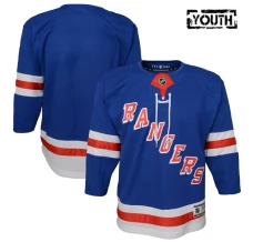 Lasten New York Rangers Blank Pelipaita Sininen Premier Koti