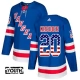 Lasten New York Rangers Chris Kreider 20 Pelipaita USA Flag Fashion Sininen Authentic