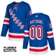 Lasten New York Rangers Custom Pelipaita Sininen Authentic