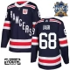 Lasten New York Rangers Jaromir Jagr 68 Pelipaita 2018 Winter Classic Patch Navy Authentic