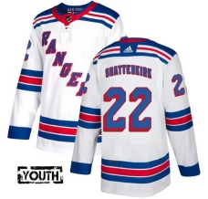 Lasten New York Rangers Kevin Shattenkirk 22 Pelipaita Valkoinen Authentic