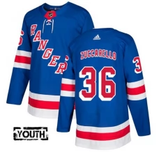 Lasten New York Rangers Mats Zuccarello 36 Pelipaita Sininen Authentic