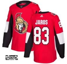 Lasten Ottawa Senators Christian Jaros 83 Pelipaita Punainen Authentic