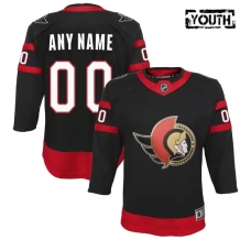 Lasten Ottawa Senators Custom Pelipaita Musta Premier Koti