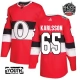 Lasten Ottawa Senators Erik Karlsson 65 Pelipaita 2017 100 Classic Patch Punainen Authentic