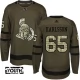 Lasten Ottawa Senators Erik Karlsson 65 Pelipaita Camo Green Authentic
