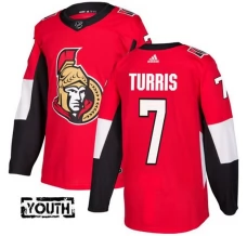 Lasten Ottawa Senators Kyle Turris 7 Pelipaita Punainen Authentic