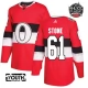 Lasten Ottawa Senators Mark Stone 61 Pelipaita 2017 100 Classic Patch Punainen Authentic