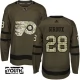 Lasten Philadelphia Flyers Claude Giroux 28 Pelipaita Camo Green Authentic