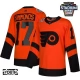 Lasten Philadelphia Flyers Wayne Simmonds 17 Pelipaita 2019 Stadium Series Patch Musta Authentic