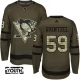 Lasten Pittsburgh Penguins Jake Guentzel 59 Pelipaita Camo Green Authentic