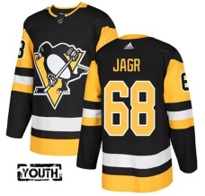 Lasten Pittsburgh Penguins Jaromir Jagr 68 Pelipaita Musta Authentic