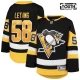 Lasten Pittsburgh Penguins Kris Letang 58 Pelipaita Musta Premier Koti