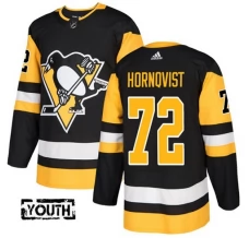 Lasten Pittsburgh Penguins Patric Hornqvist 72 Pelipaita Musta Authentic