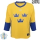 Lasten Ruotsi Blank Pelipaita 2016 World Cup of Hockey Keltainen Authentic
