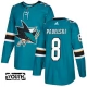 Lasten San Jose Sharks Joe Pavelski 8 Pelipaita Teal Authentic