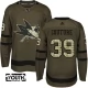 Lasten San Jose Sharks Logan Couture 39 Pelipaita Camo Green Authentic