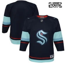 Lasten Seattle Kraken Blank Pelipaita Sininen Premier Koti