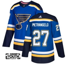 Lasten St. Louis Blues Alex Pietrangelo 27 Pelipaita Sininen Authentic
