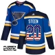 Lasten St. Louis Blues Alexander Steen 20 Pelipaita USA Flag Fashion Sininen Authentic