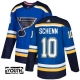 Lasten St. Louis Blues Brayden Schenn 10 Pelipaita Sininen Authentic