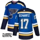 Lasten St. Louis Blues Jaden Schwartz 17 Pelipaita Sininen Authentic
