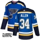 Lasten St. Louis Blues Jake Allen 34 Pelipaita Sininen Authentic