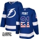 Lasten Tampa Bay Lightning Brayden Point 21 Pelipaita USA Flag Fashion Sininen Authentic