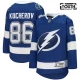Lasten Tampa Bay Lightning Nikita Kucherov 86 Pelipaita Sininen Premier Koti